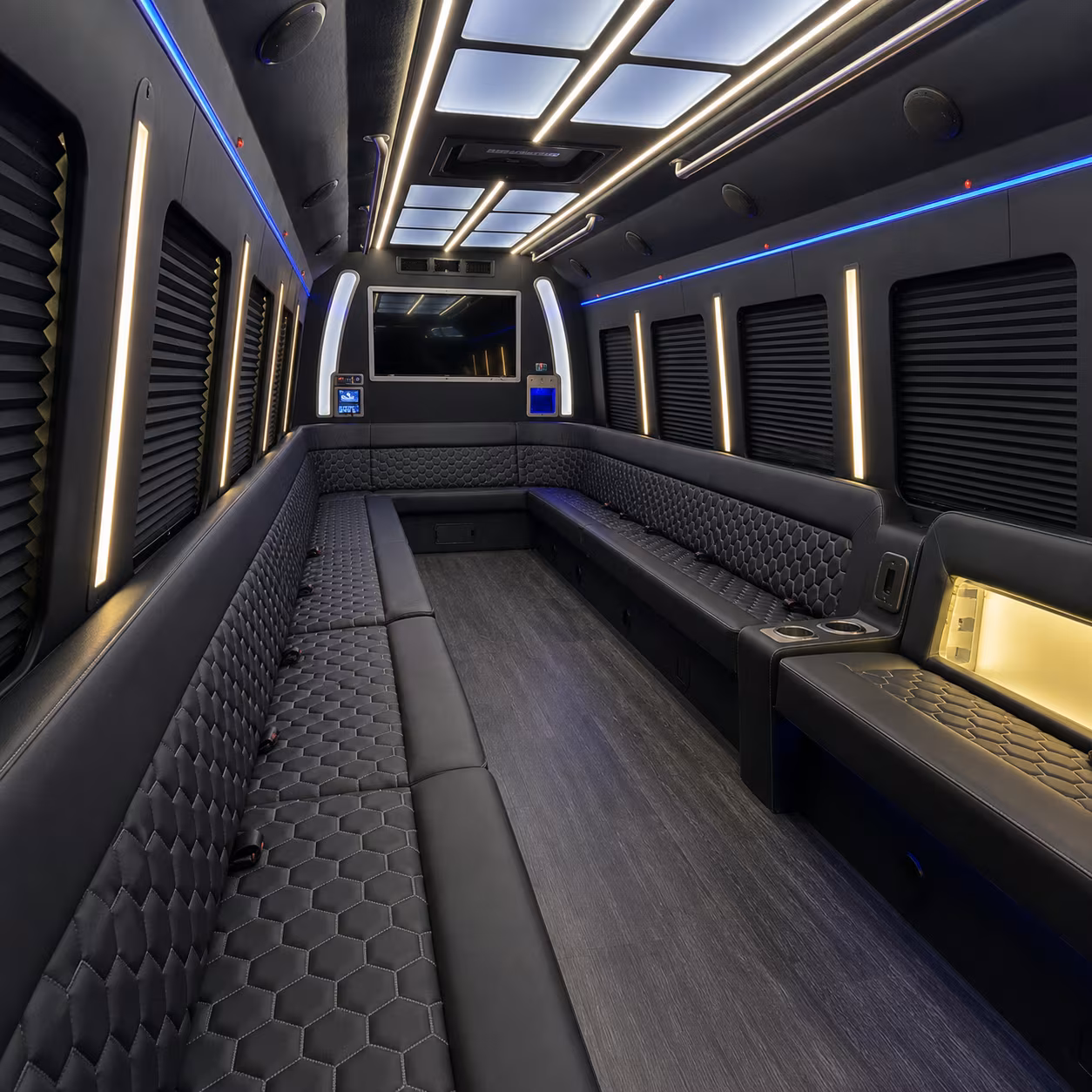 phoenix party bus rentals inside